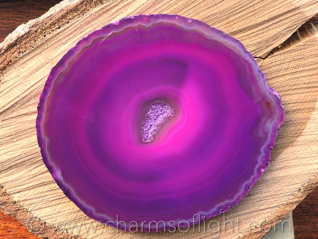Agate Slice - Pink